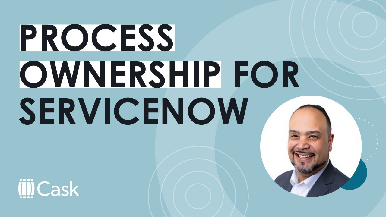 Process ownership for ServiceNow governance