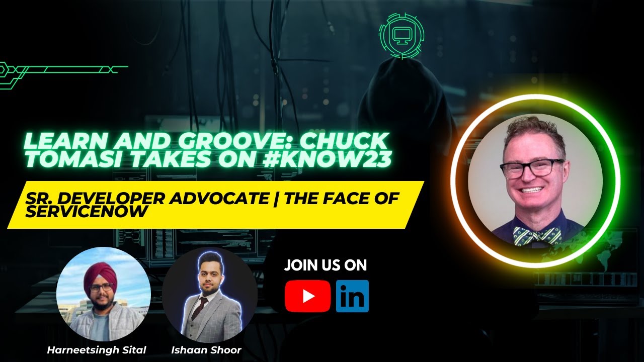 Learn and Groove: Chuck Tomasi takes on #Know23
