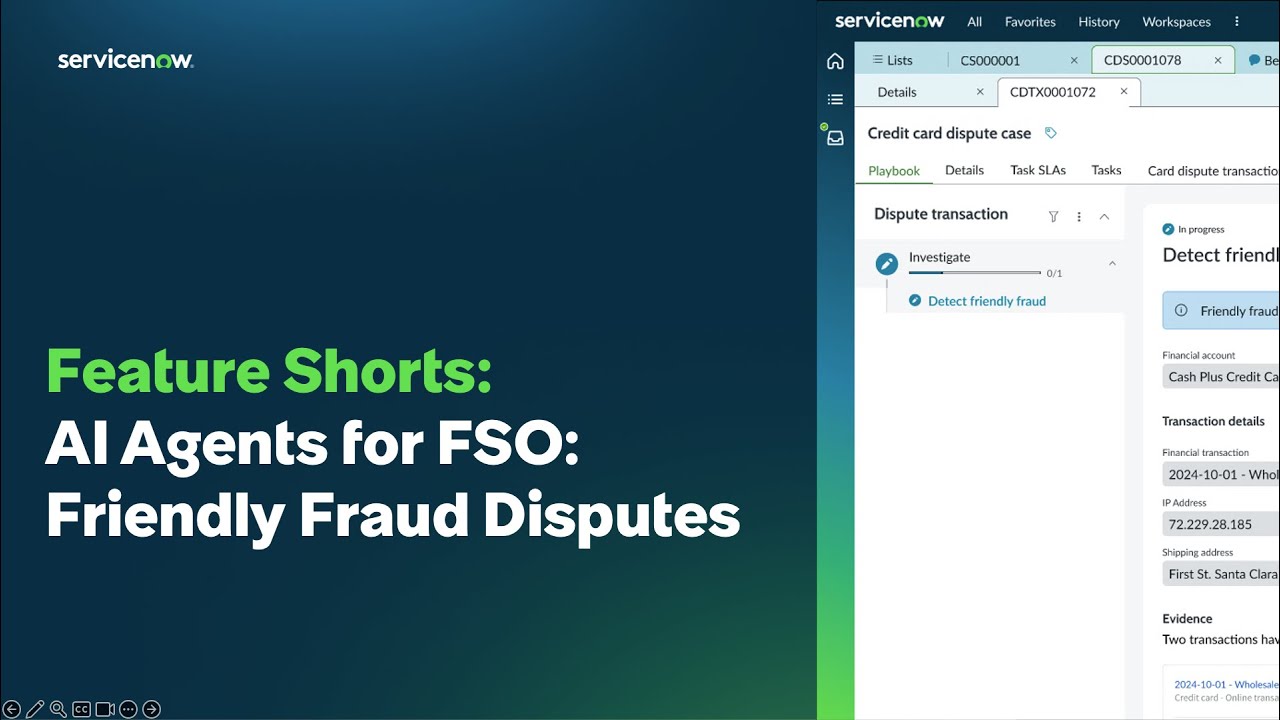 Feature Short: Friendly Fraud AI Agent