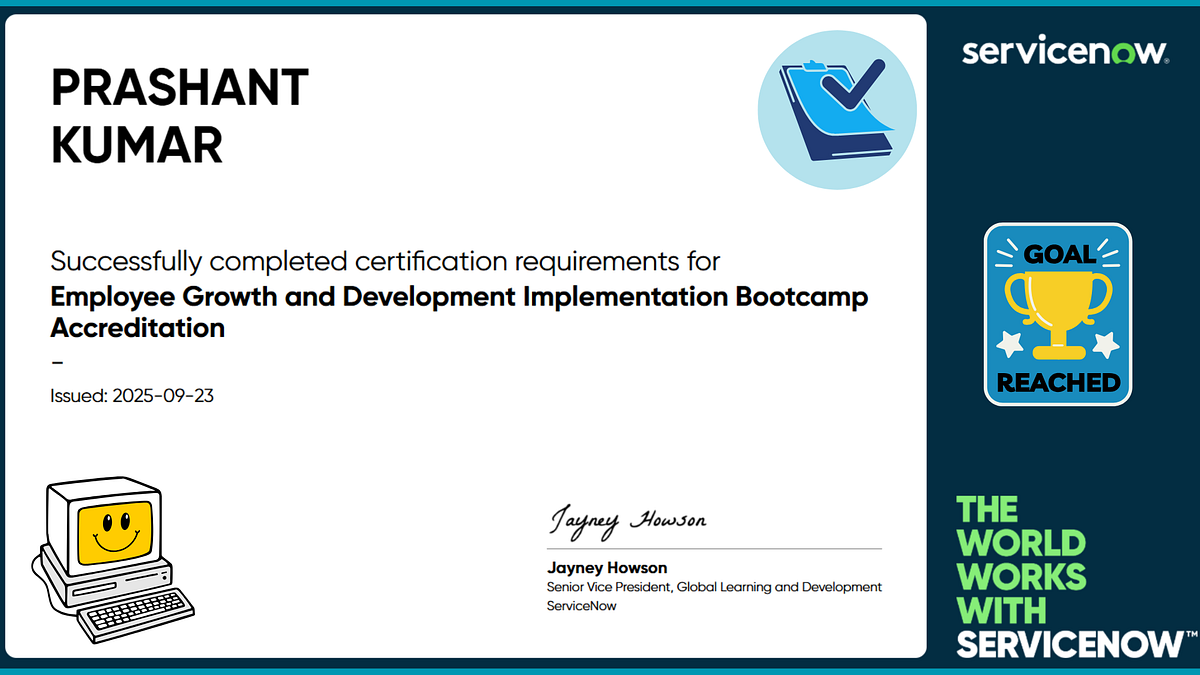 Employee Growth and Development Implementation Bootcamp Accreditation