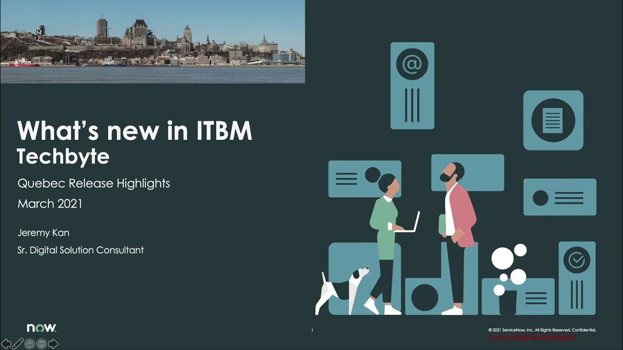 TechByte - What's new in Quebec - ITBM