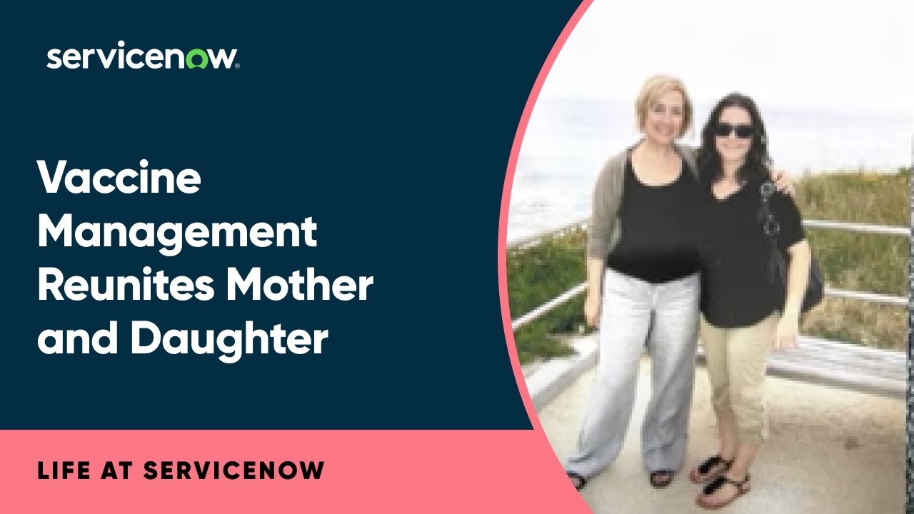 Vaccine Management Reunites Mother and Daughter