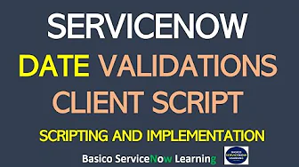 ServiceNow Date Difference in Days Client Script | ServiceNow Date Comparison Implementation