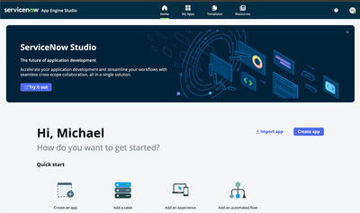 Need to build a new Workspace?