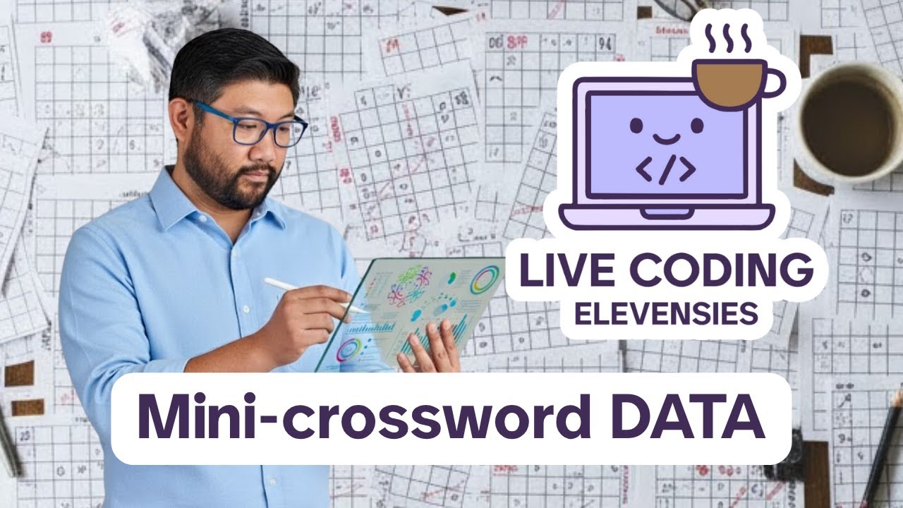 Live Coding Elevenses - Mini-crossword app (Working on the UI)