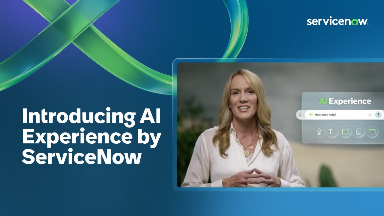 Introducing AI Experience by ServiceNow
