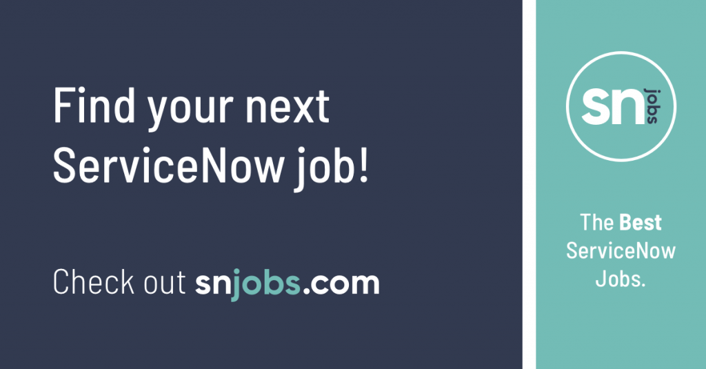 Announcing SNJobs.com – Find the best ServiceNow jobs!