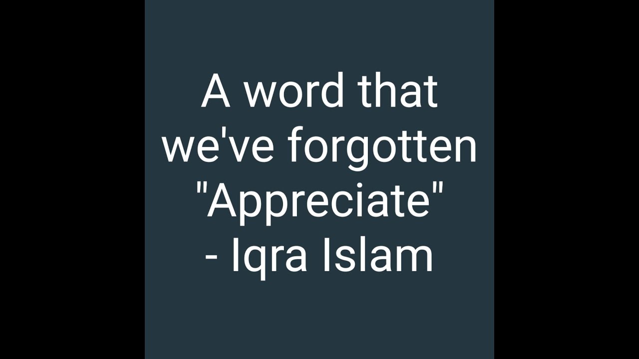 I appreciate all of you out there doing some or trying to do good work