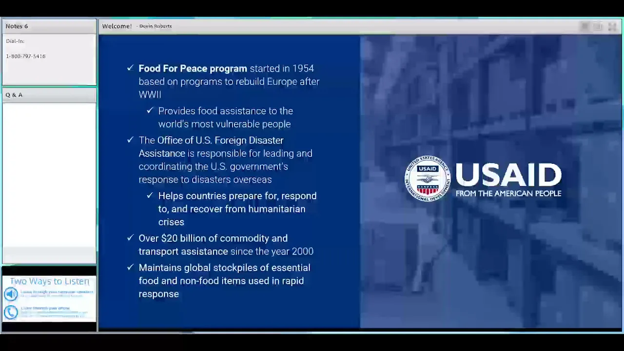 How USAID Digitally Transformed the Humanitarian Inventory Management System