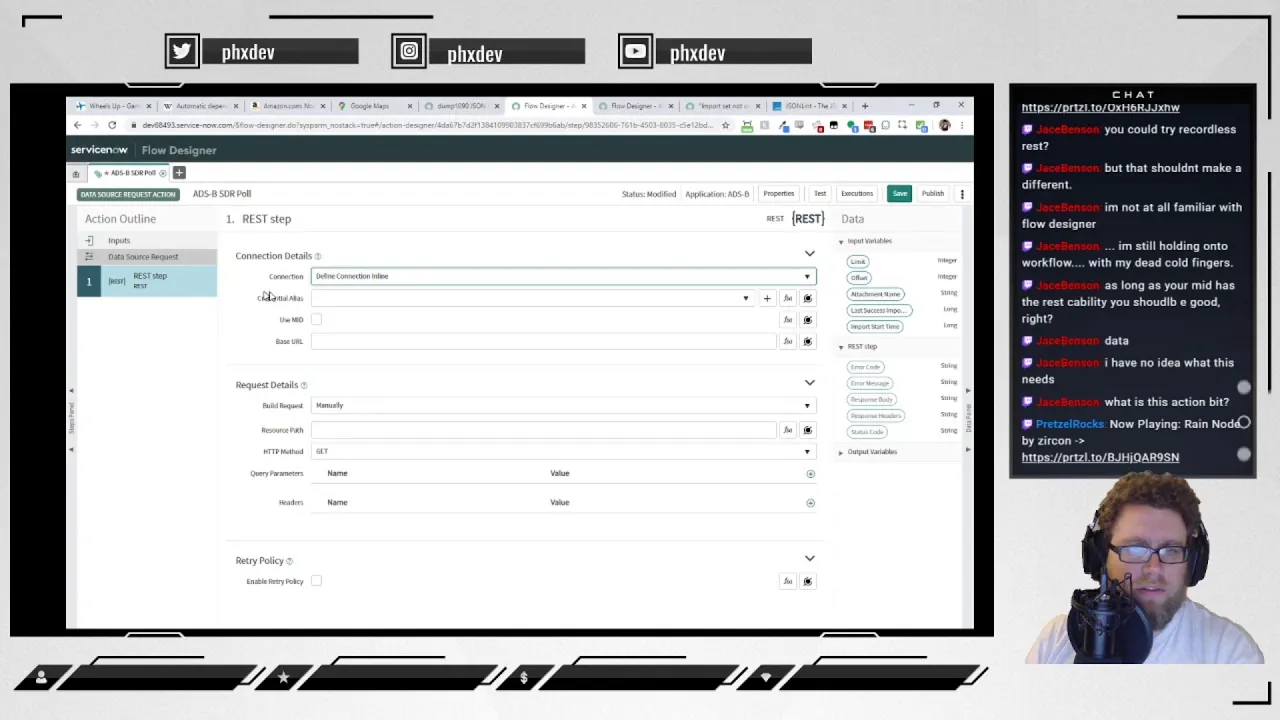 Impromptu Coding - IntegrationHub Action as Import Data Source