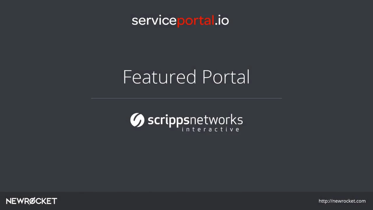 Featured Service Portal: Scripps Networks Interactive