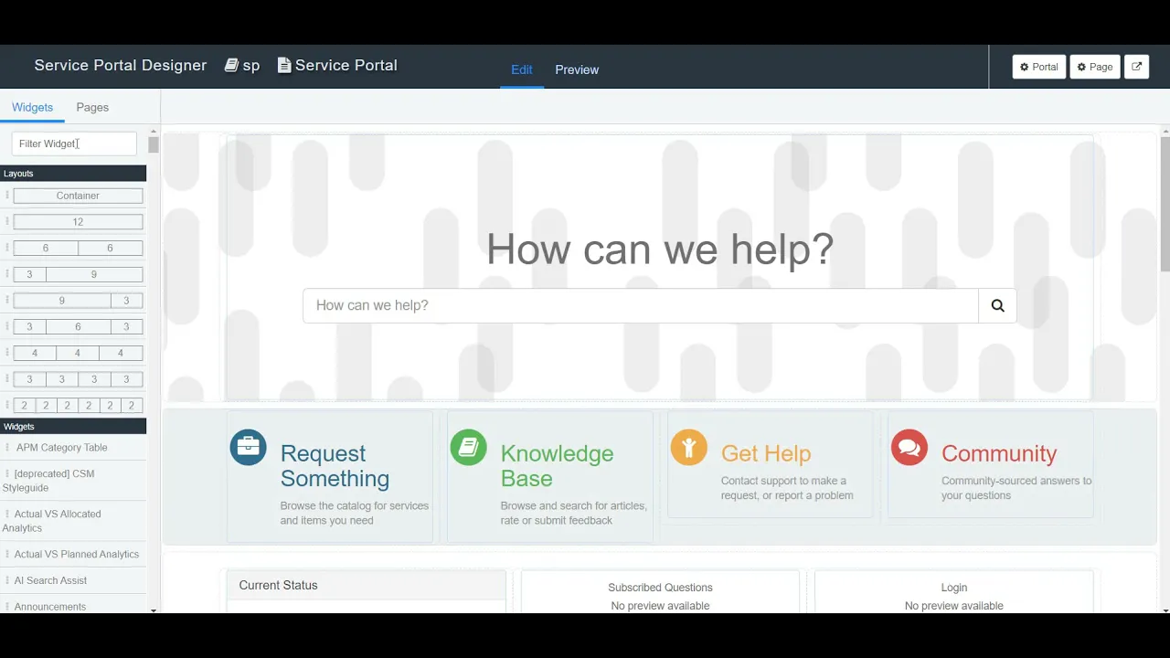 Enable virtual agent in Service Portal | ServiceNow