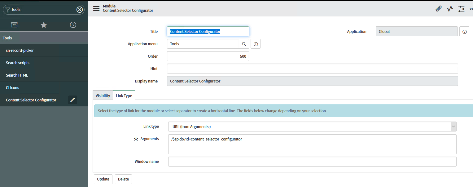Content Selector Configuration Editor, Part VII