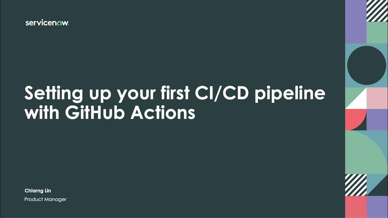 Setting up your first CI/CD pipeline with GitHub Actions