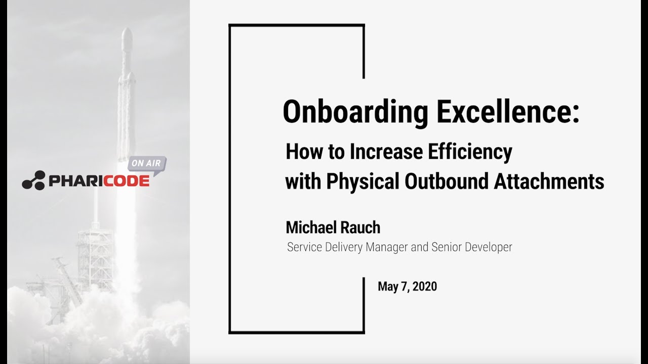 How To Increase Efficiency in ServiceNow with Physical Outbound Attachments | Pharicode On Air
