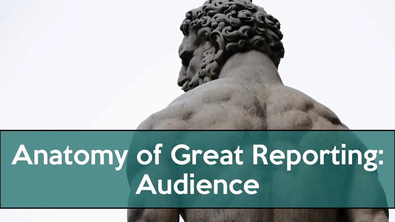 Anatomy of #ServiceNow Reporting:  Personas