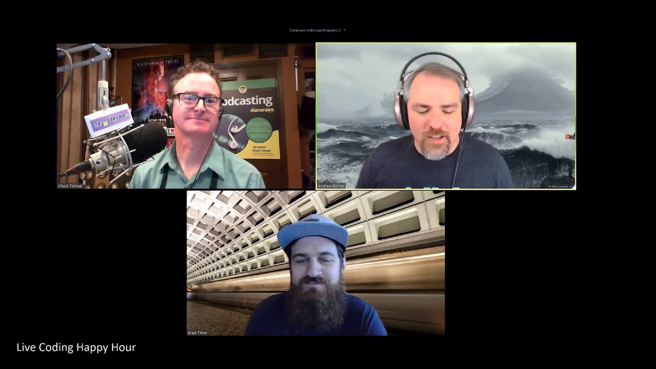 Hackathon Kickoff - Live Coding Happy Hour for May 1, 2020