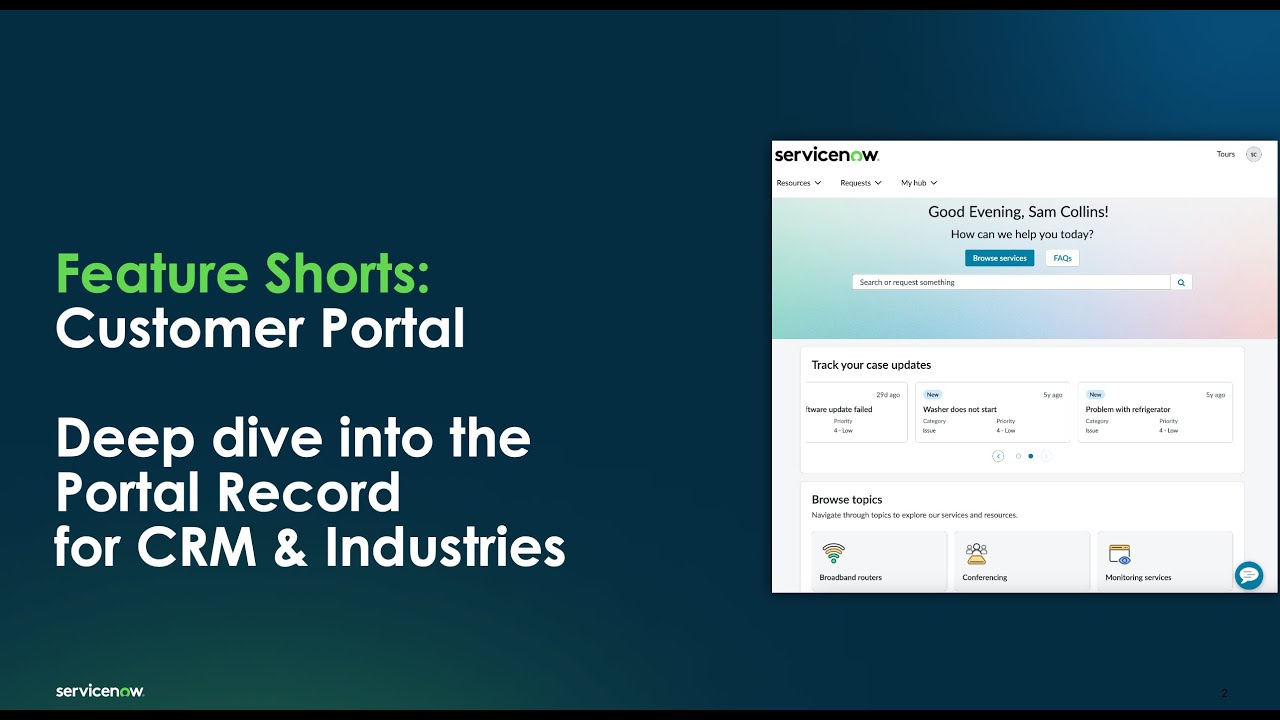 CRM Customer Portal:  Understanding the Portal Record