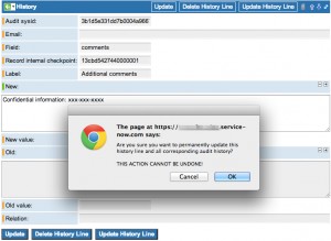 How to Delete or Update Activity log and Journal Field Entries