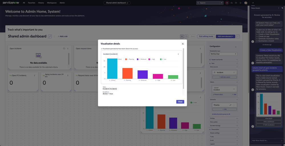 What's new in Now Assist for Creator? Xanadu store release