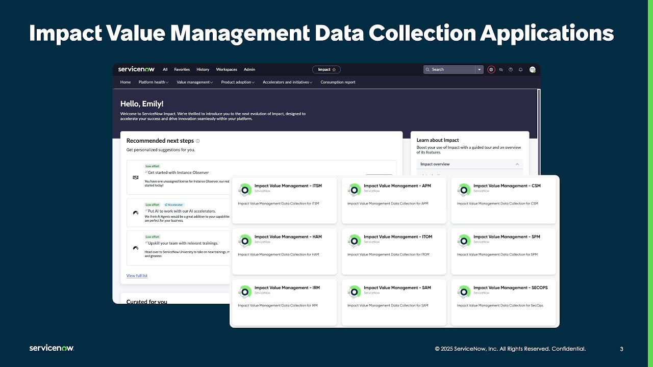 Impact Value Management - Data Collection Apps Demo for Impact Store Application Customers
