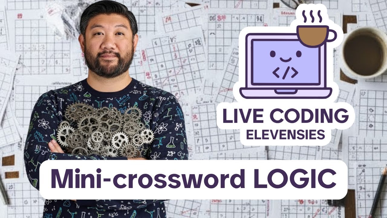 Live Coding Elevenses - Mini-crossword app (Working on the UI)