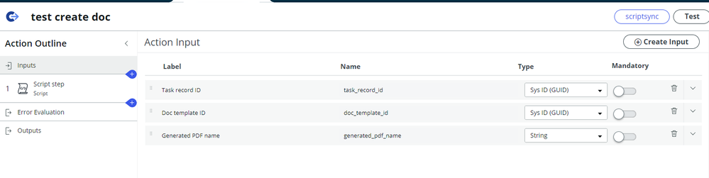 Generate multiple documents on a case - Simple flow