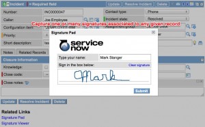 Record hand-drawn user signatures with SNCGuru Signature Pad!
