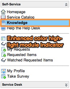 How to add a Highlight to the Selected Navigation Module in ServiceNow