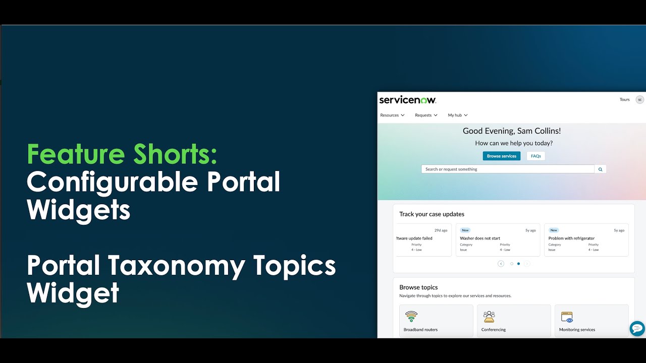 Feature Shorts: Configurable Portal Widgets: Portal Taxonomy Topics Widget