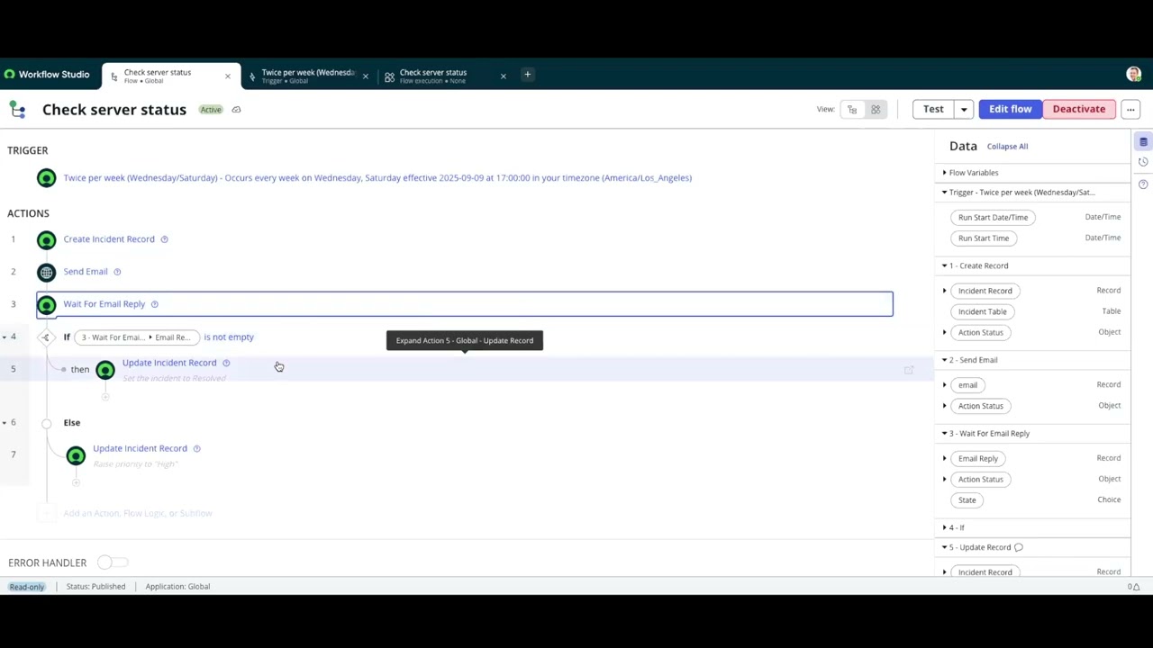 ServiceNow Zurich: New Flow Designer Features