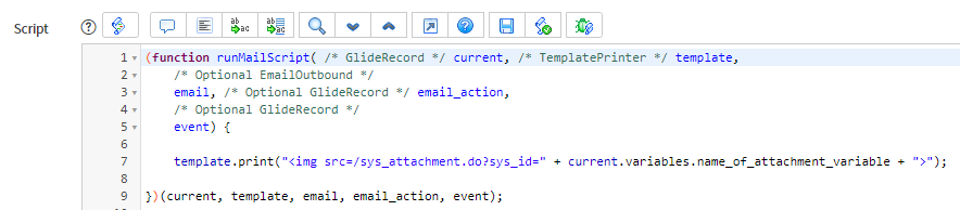 Embedding image attachments in the body of Notifications (HTML)