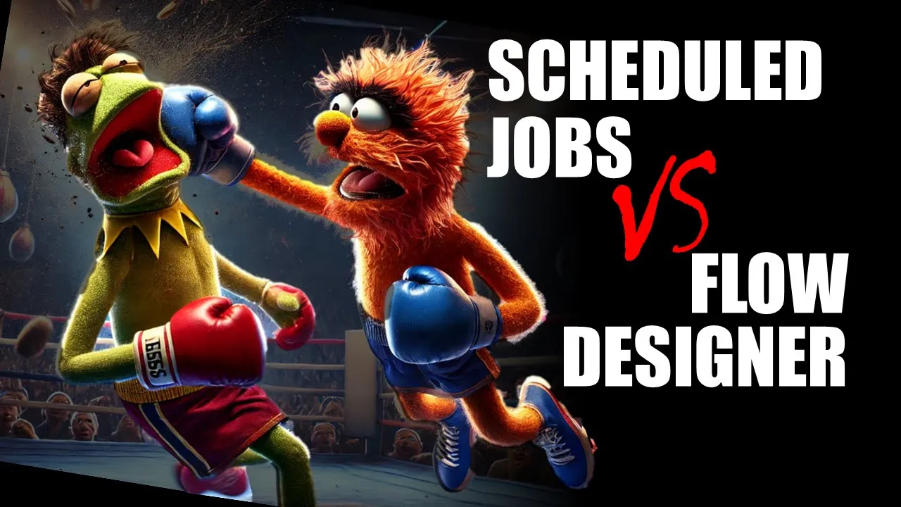Can #ServiceNow Flow Designer Replace Scheduled Jobs?