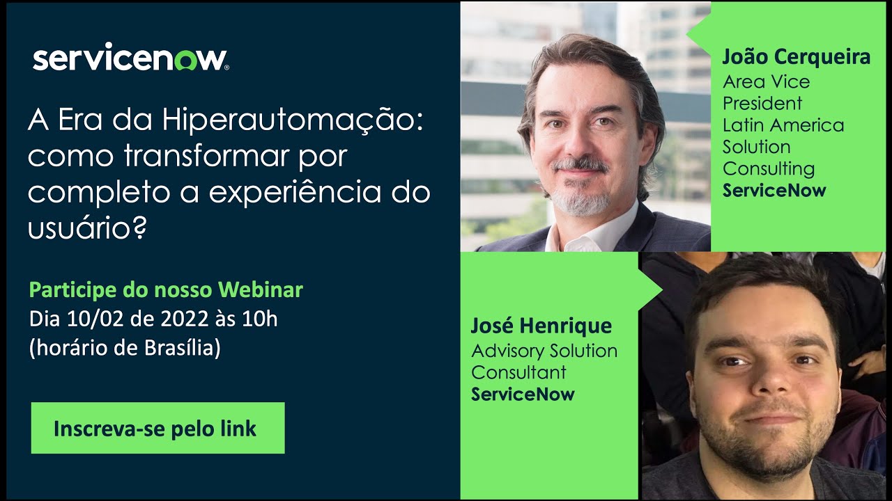 Webinar A Era Hiperautomação: como transformar por completo a experiência do usuário?