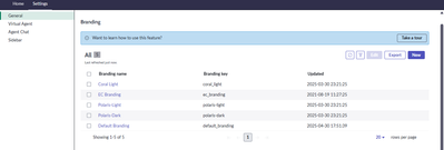 Configuring Individual Chat Branding Across Domain-Separated Portals