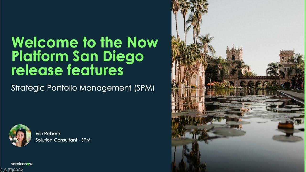 Technology Workflow - San Diego Release - SPM - Financial and Resource Management