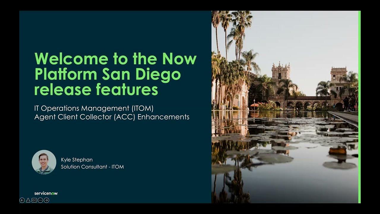 Technology Workflow - San Diego Release - ITOM Agent (ACC) Enhancements