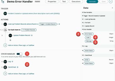 Streamline Flow Error Handling in ServiceNow