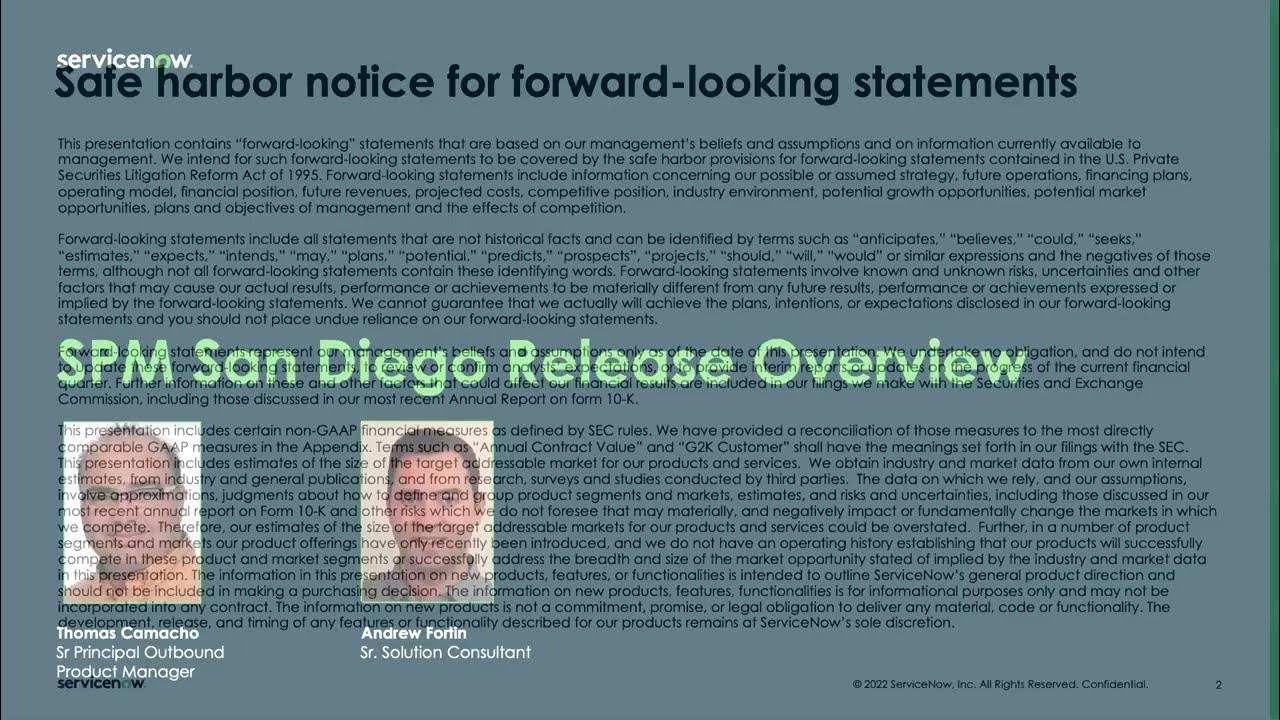 SPM San Diego Release Overview