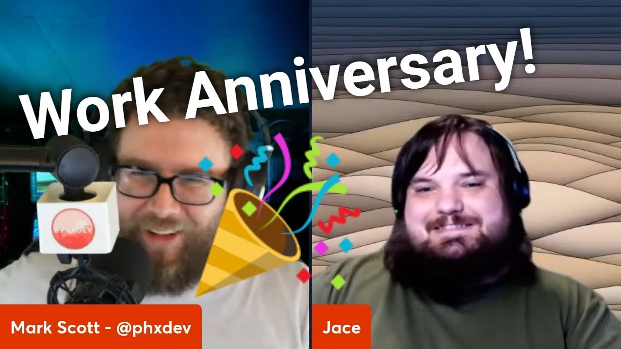 The PhxDev Show - Work Anniversary Happy Hour Live Stream