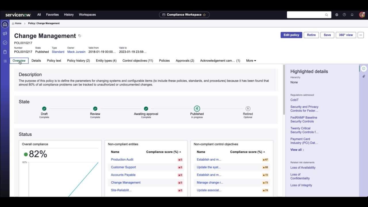 Manage and Report on Corporate Compliance