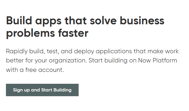 How do I get a personal developer instance in ServiceNow? - Emergys
