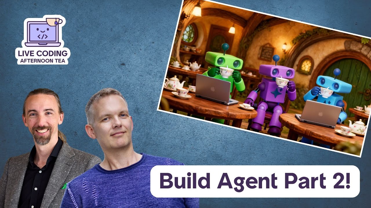 Live Coding Afternoon Tea - with Travis Toulson