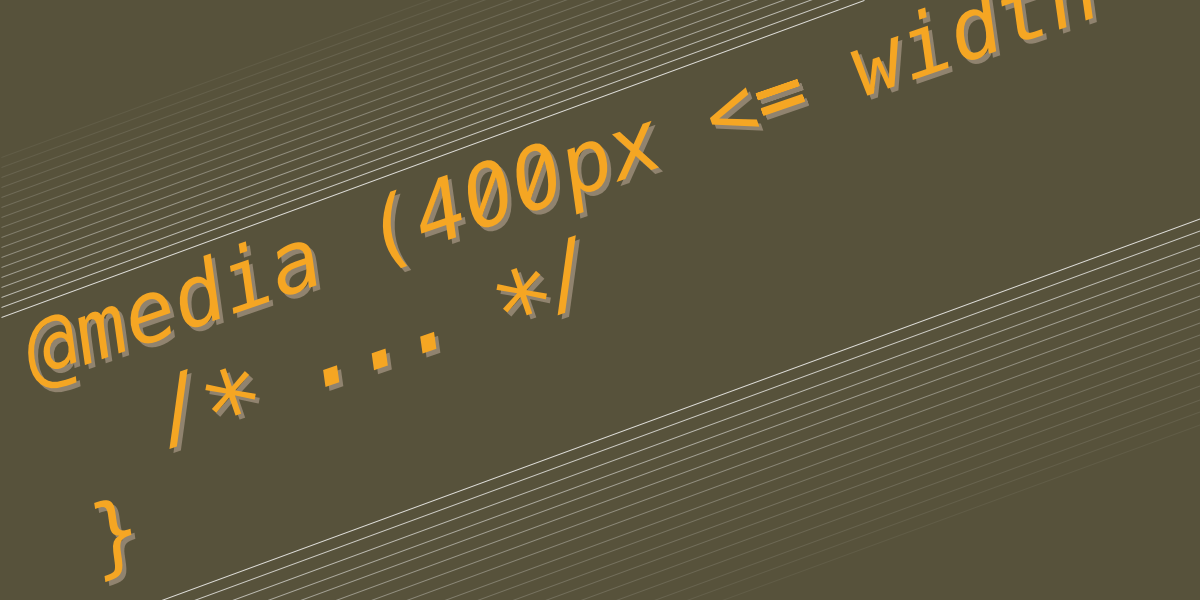 The Range Syntax Has Come to Container Style Queries and if()