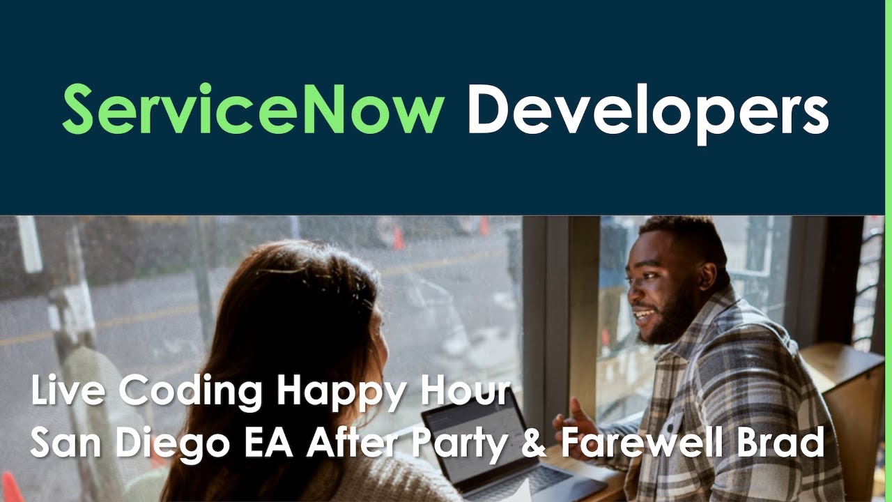 San Diego EA After Party & Farewell Brad - Live Coding Happy Hour 2022-04-22