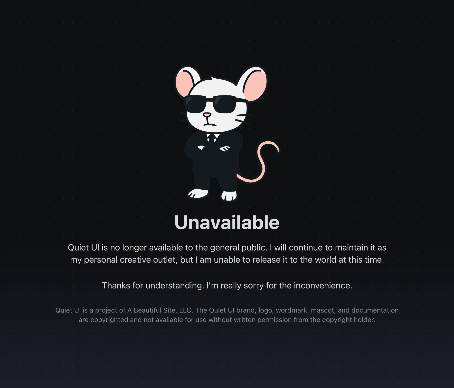 Quiet UI Came and Went, Quiet as a Mouse | CSS-Tricks