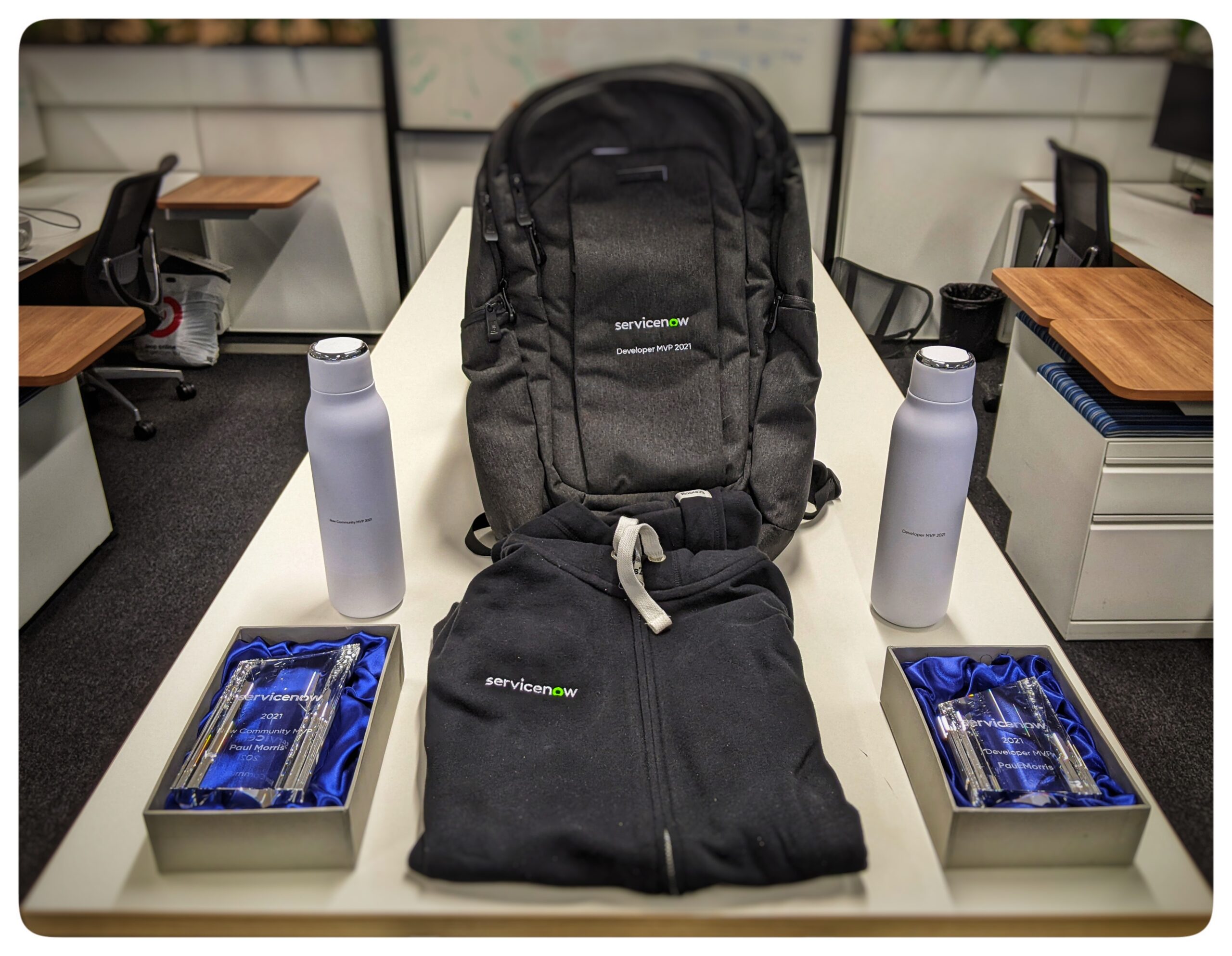 My MVP swag has finally arrived!