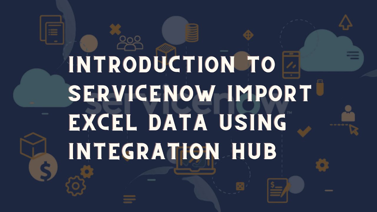 ServiceNow integration hub tutorial | ServiceNow import data using integration hub example