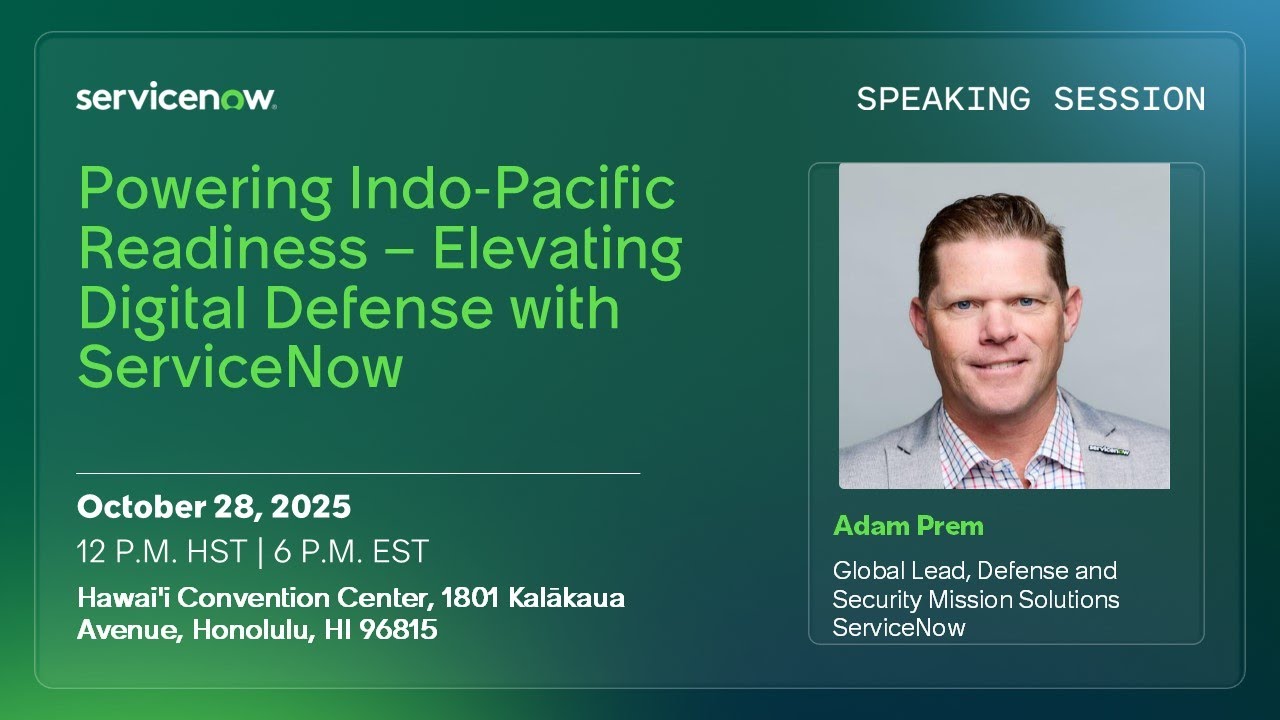 AFCEA TechNet Indo Pacific 2025 - Powering Indo-Pacific Readiness:  Elevating Digital Defense