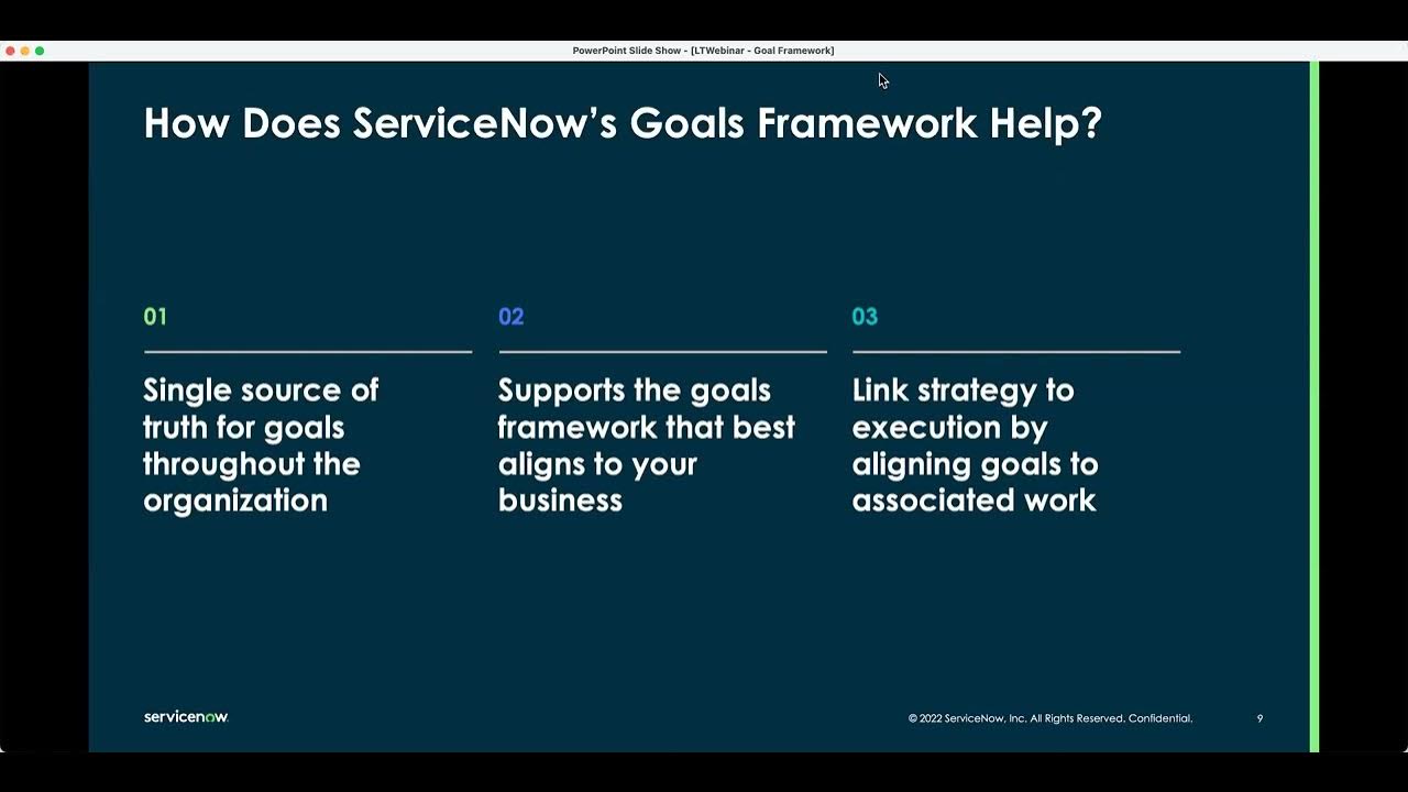 Goals Framework